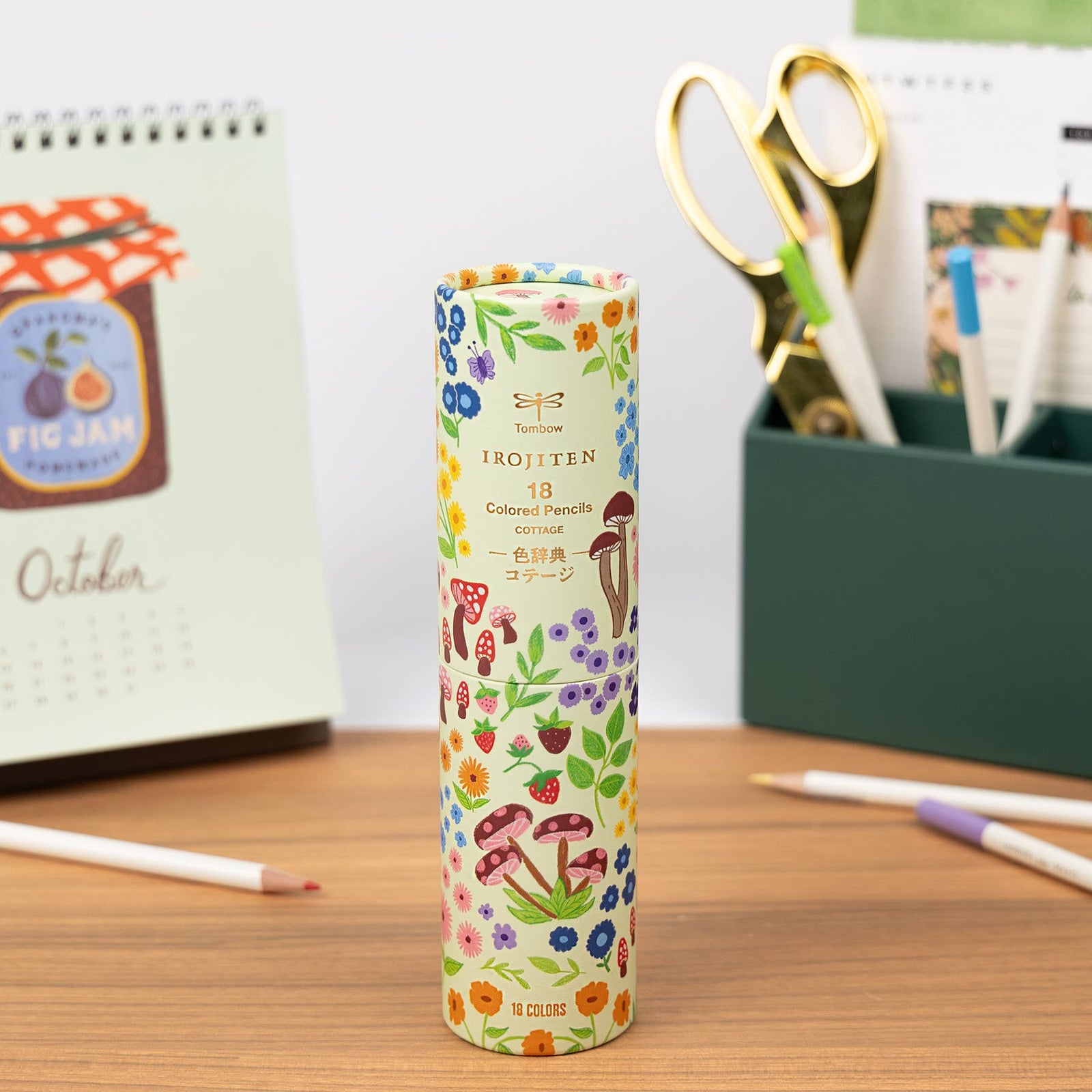 Colored Pencils: Cottage Irojiten Desk Cup
