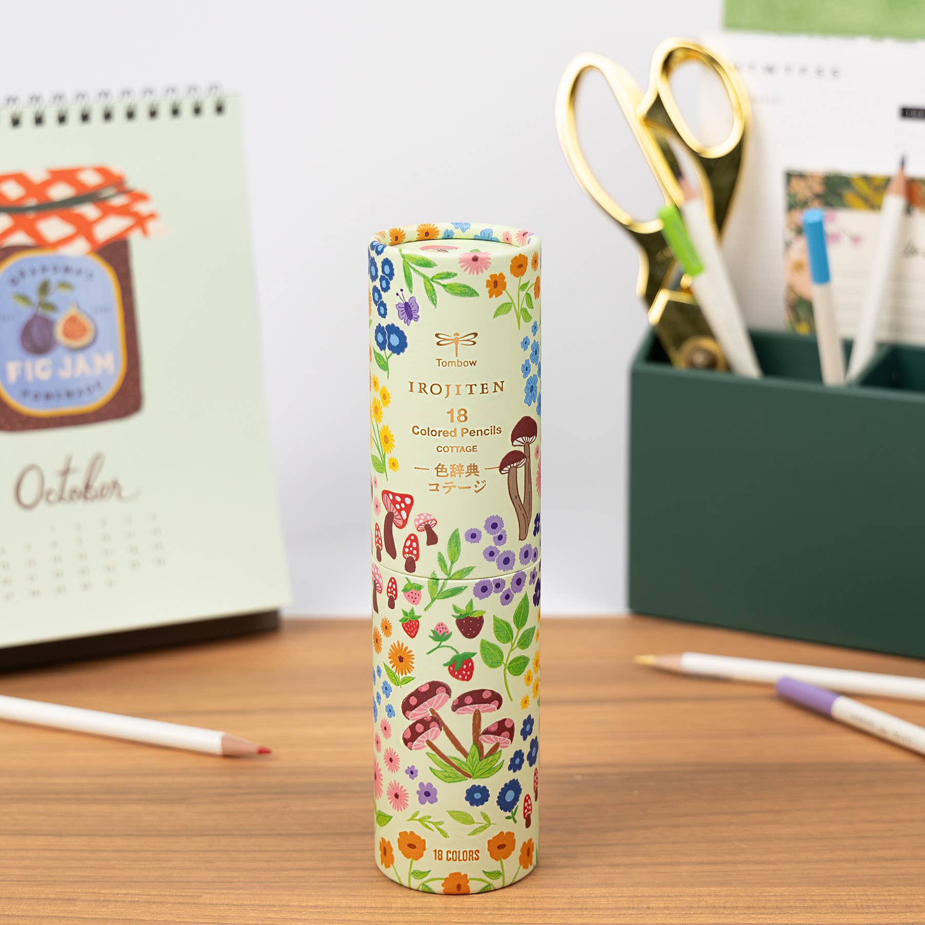 Colored Pencils: Cottage Irojiten Desk Cup
