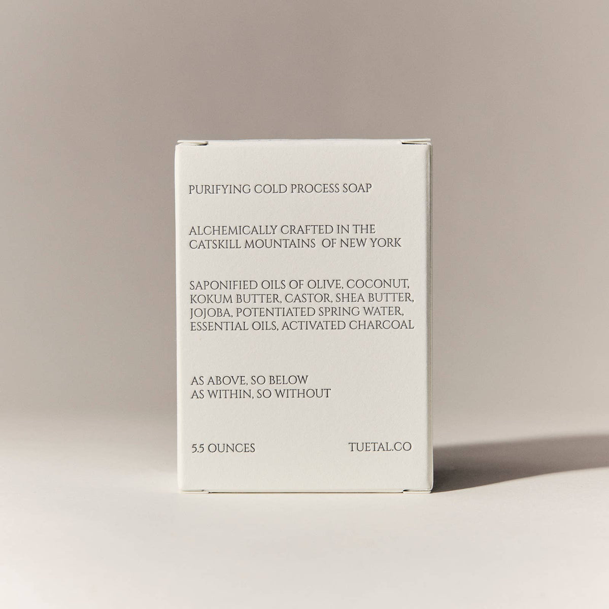 Obsidian Purifying Activated Charcoal Bar Soap