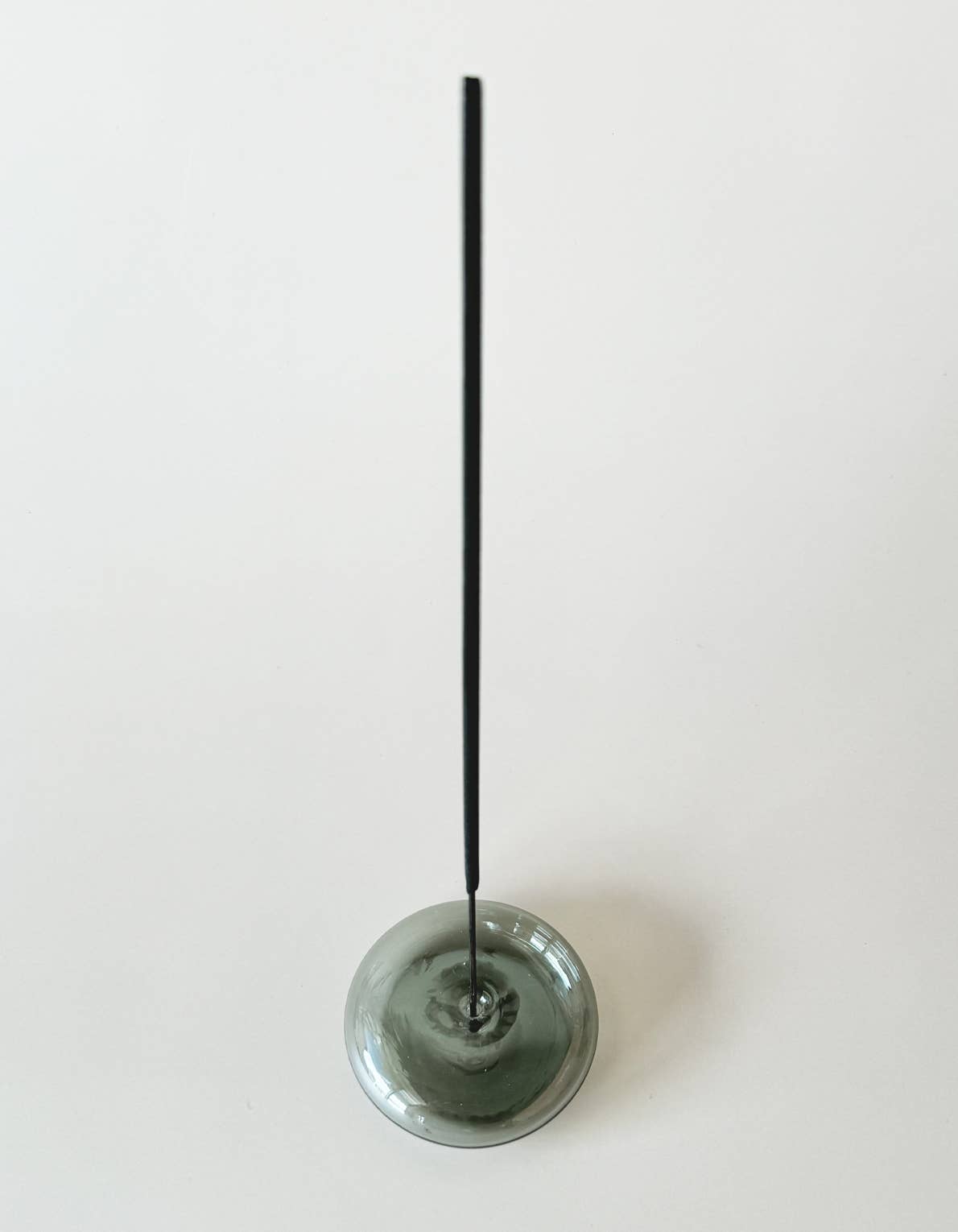 Bubble Incense Holder | Translucent Variations: Smoke Glass