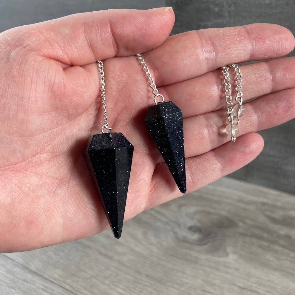 Lapis Lazuli Gemstone Pendulum