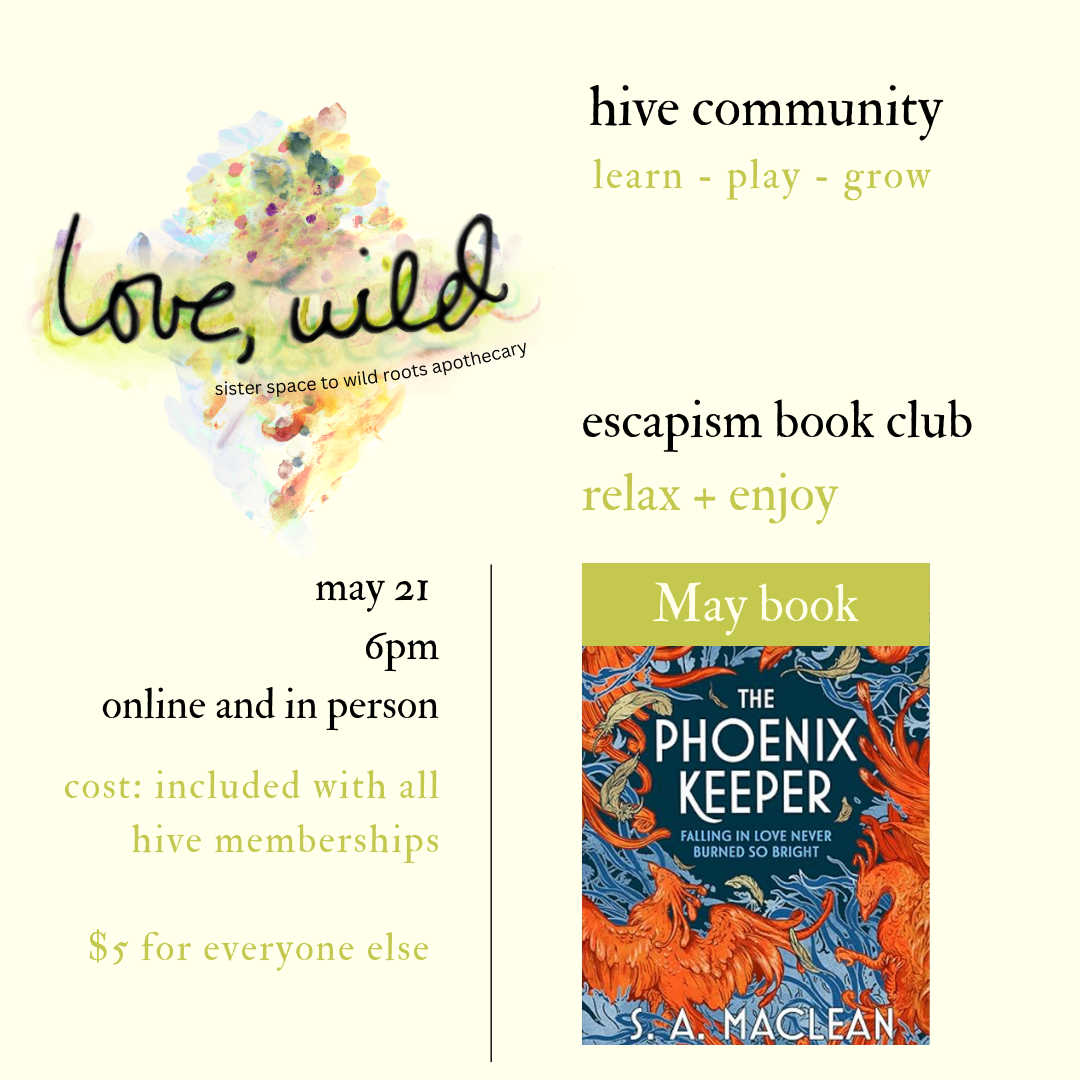 Escapism Book Club- May 21 The Phoenix Keeper