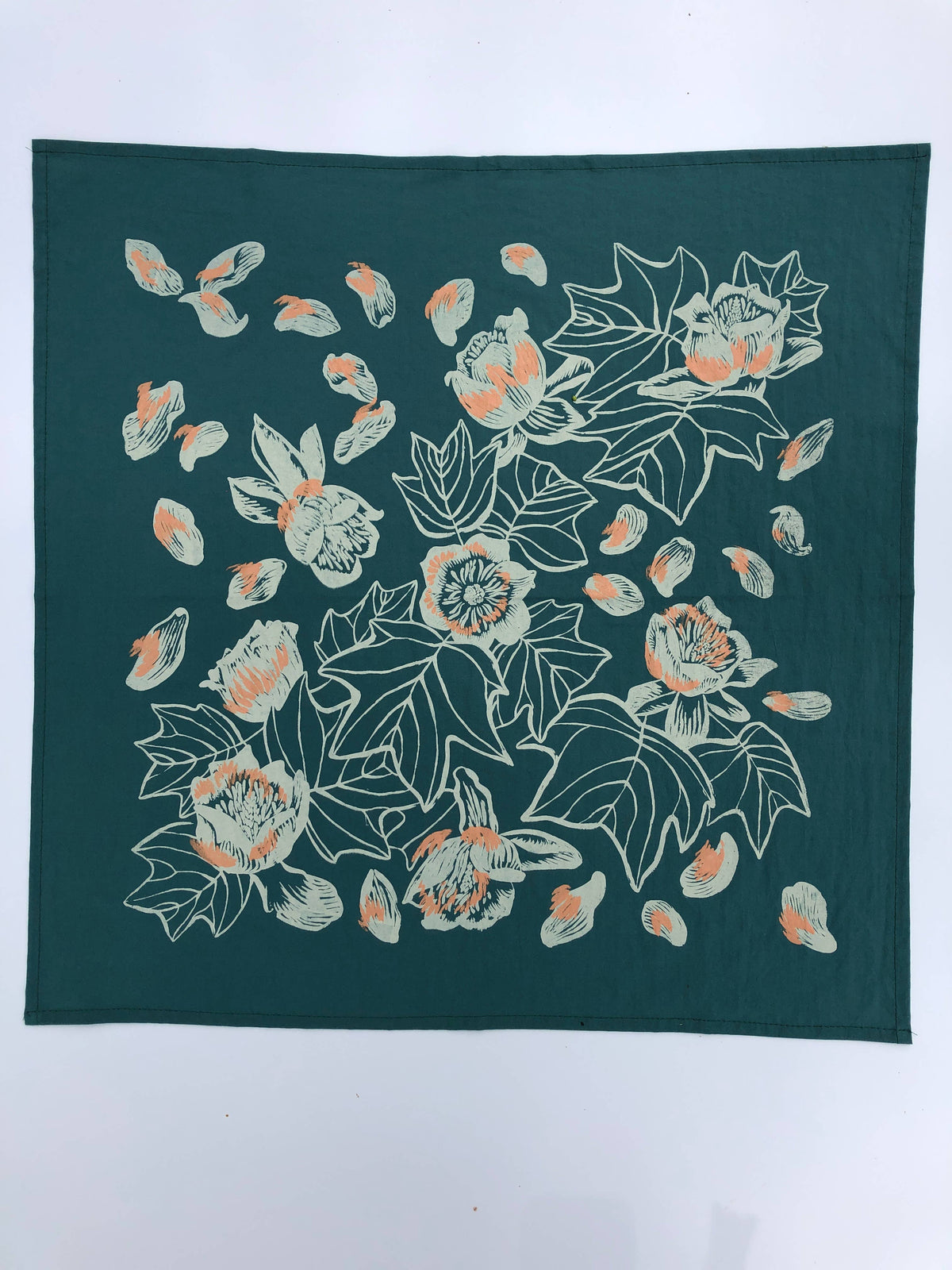 Tulip Poplar Bandana Jade