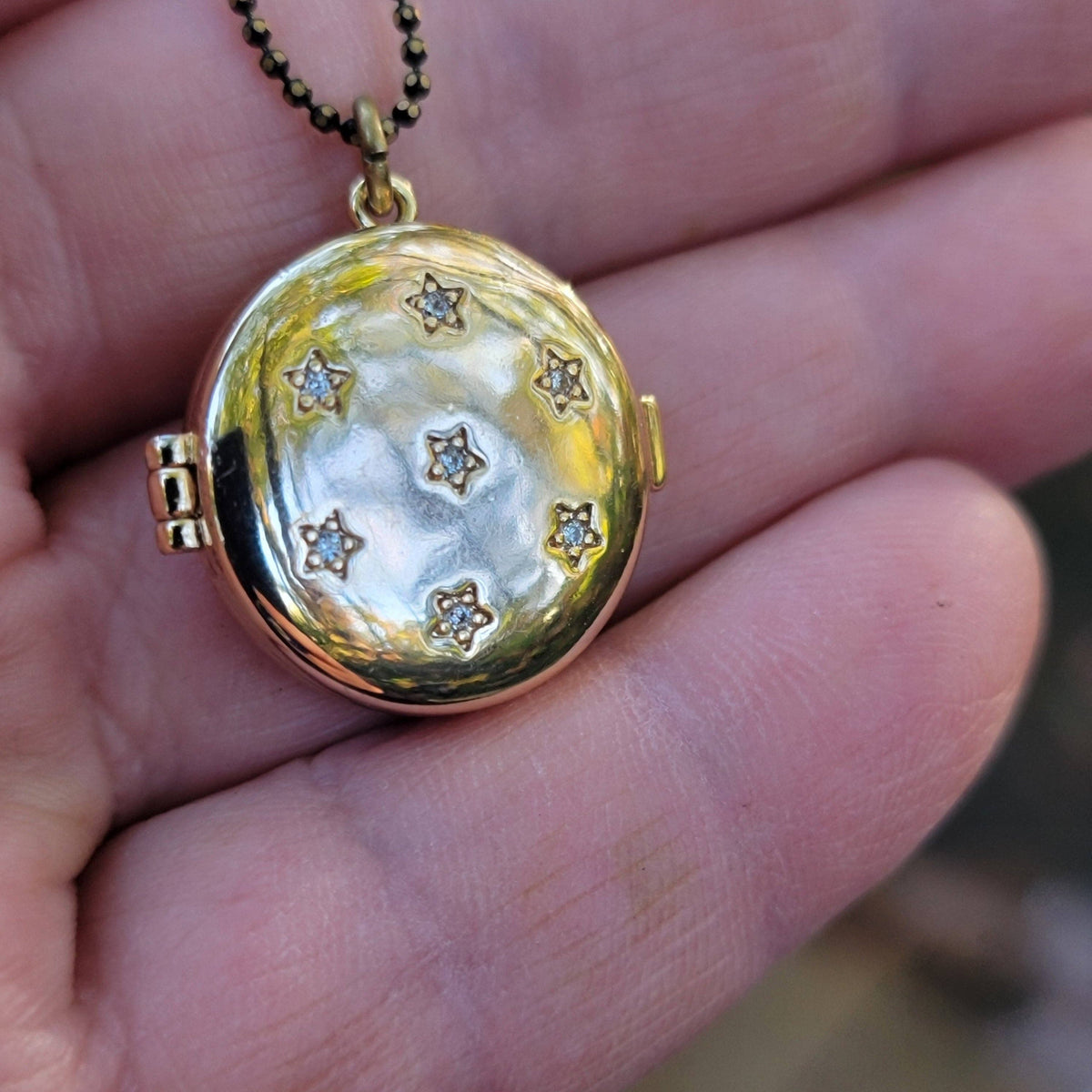 Celestially-Inspired Victorian Locket