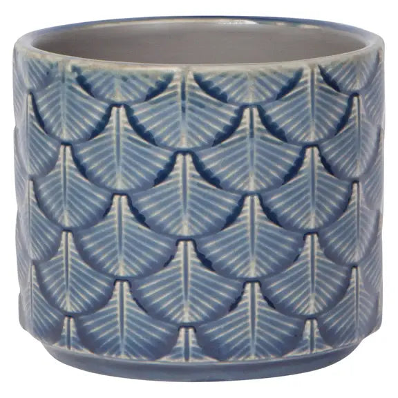 Azure Plume Plant Pot: 6.5 inch
