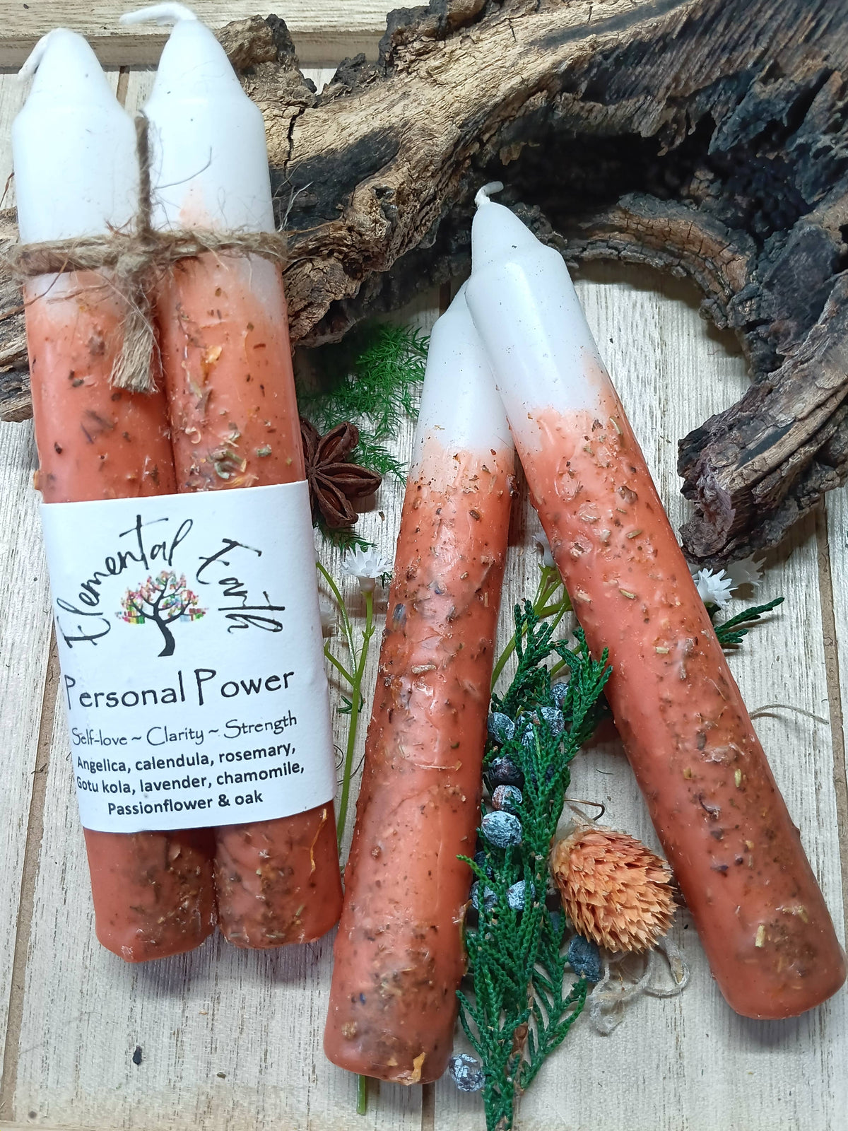 Personal Power Herbal Intention Candles