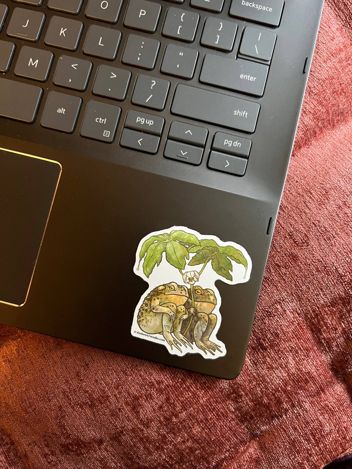 Two Toads Eco-Sticker