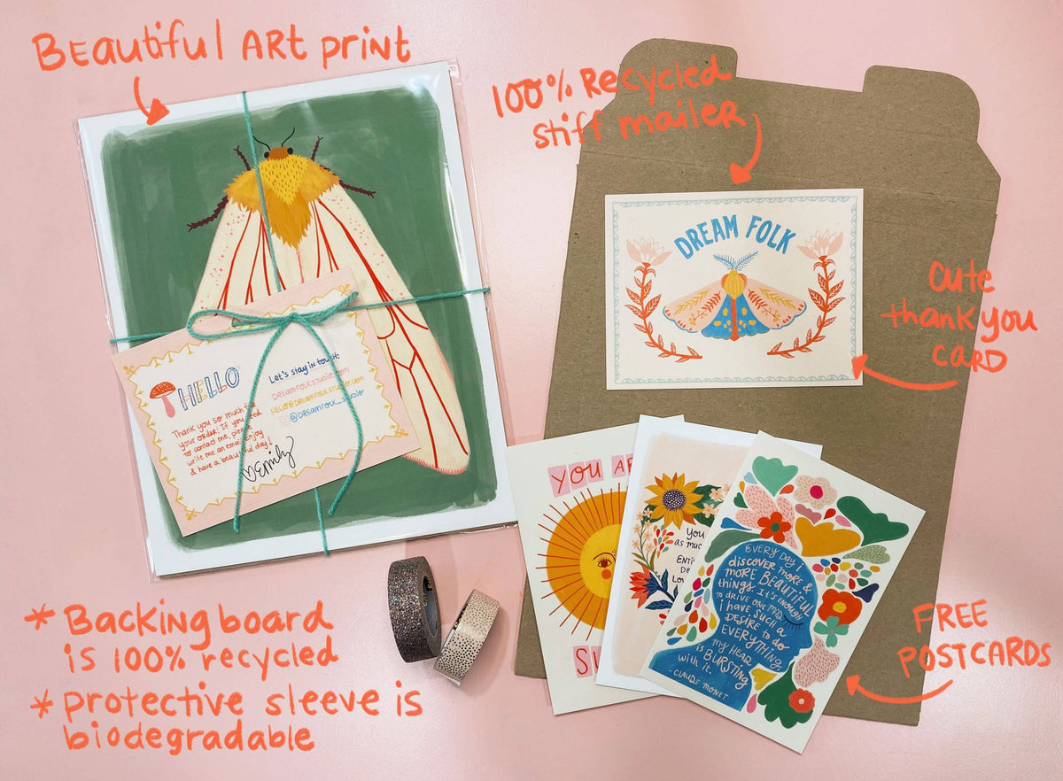 Grow Your Heart Art Print (8" x 10")