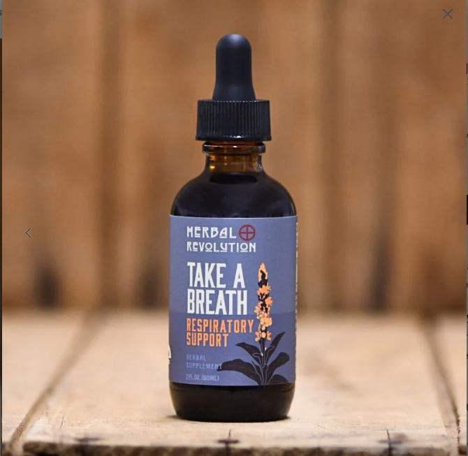 Take a Breath: Respiratory Support Elixir—Herbal Revolution Farm + Apothecary