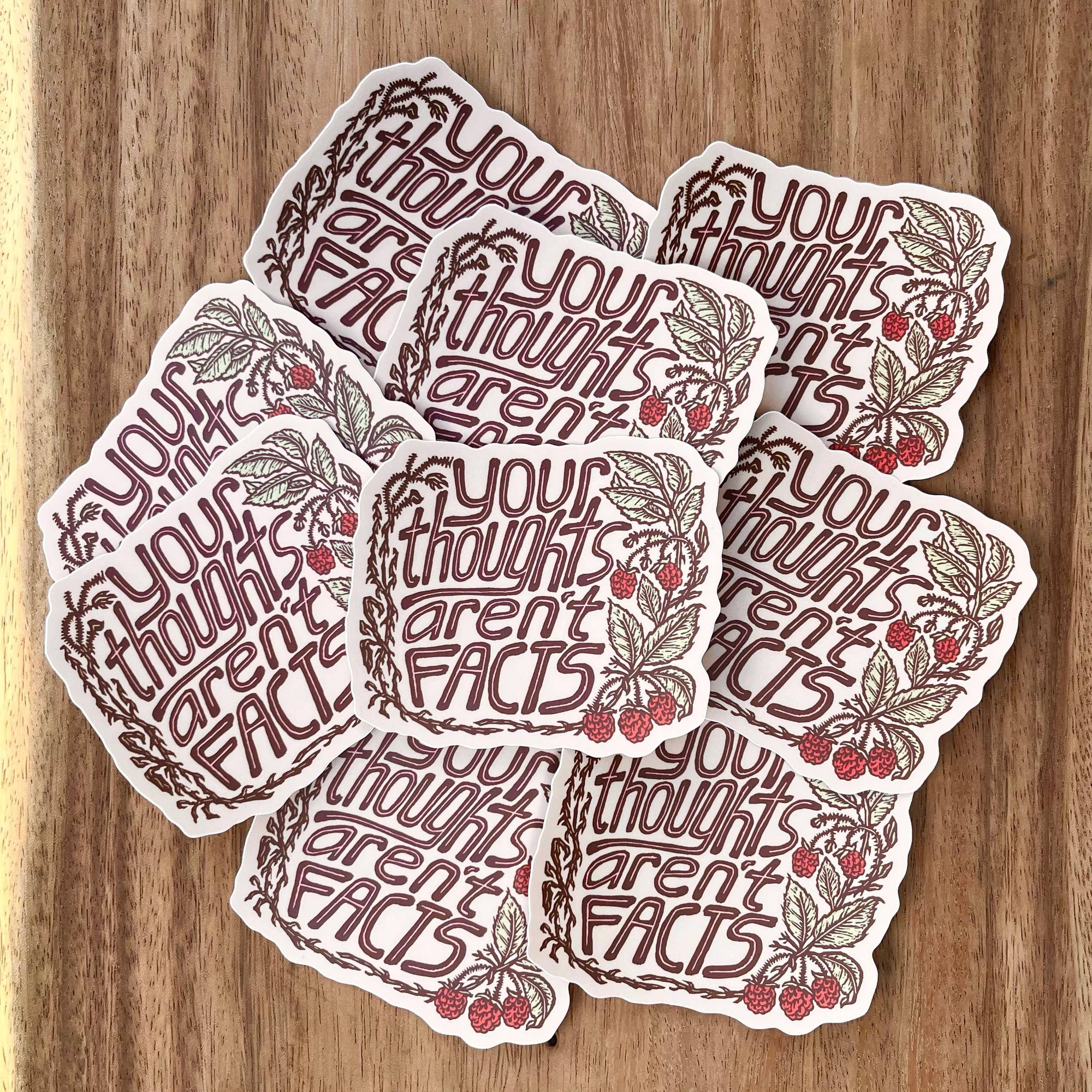 Your Thoughts Aren't Facts Sticker