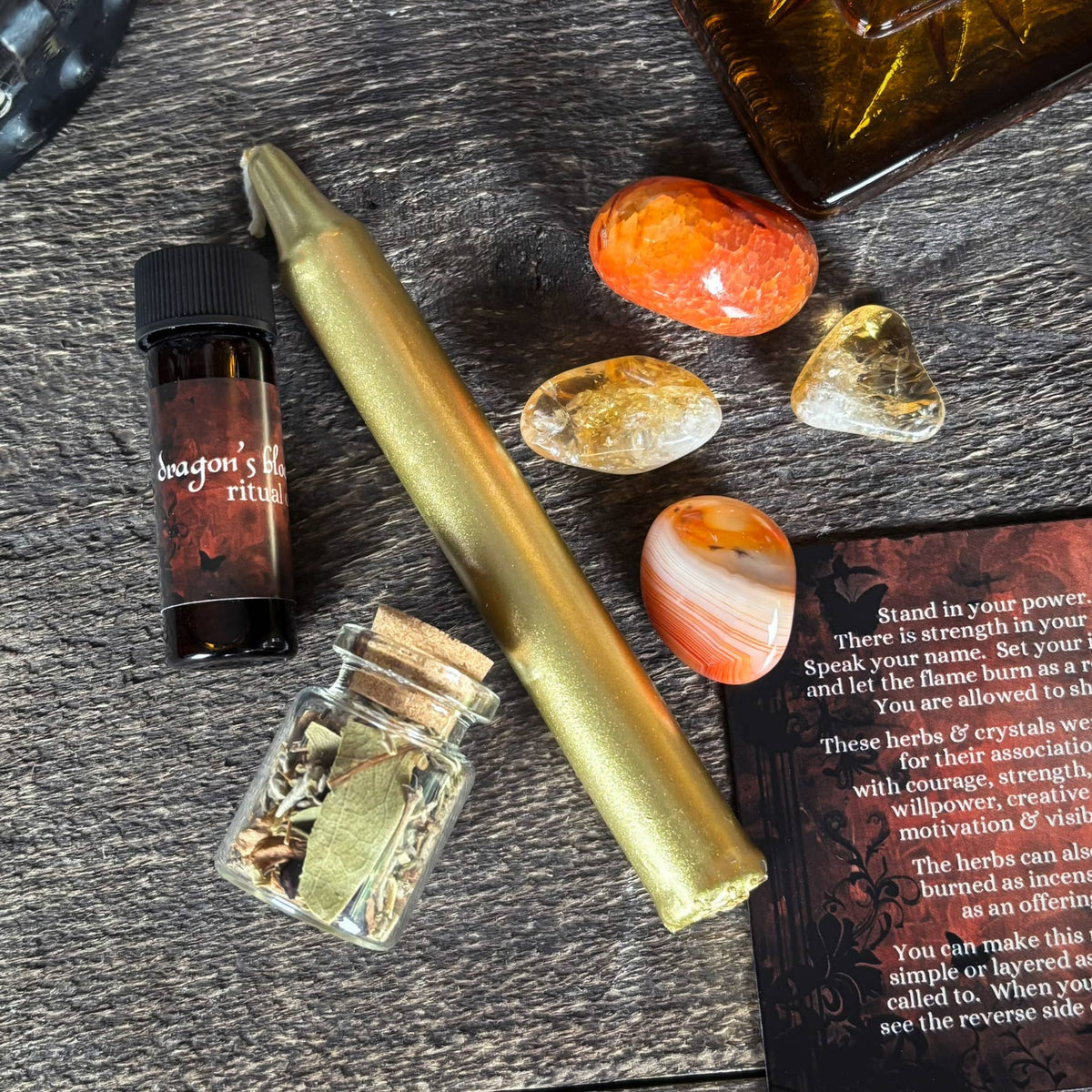 Empowered Spell Kit • Courage &amp; Strength