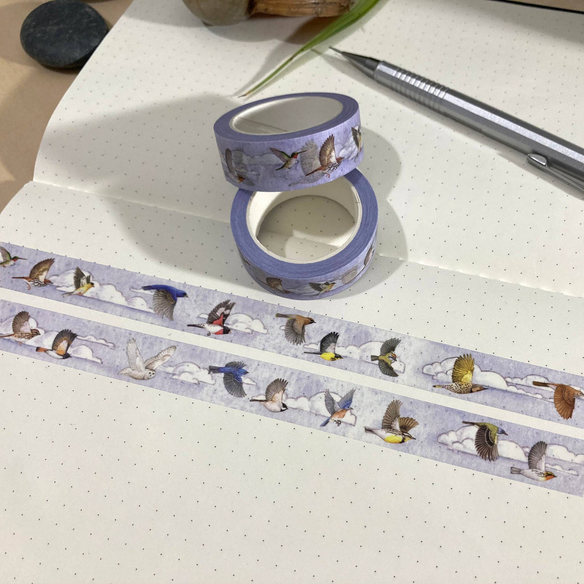 Birds In Flight Washi Tape