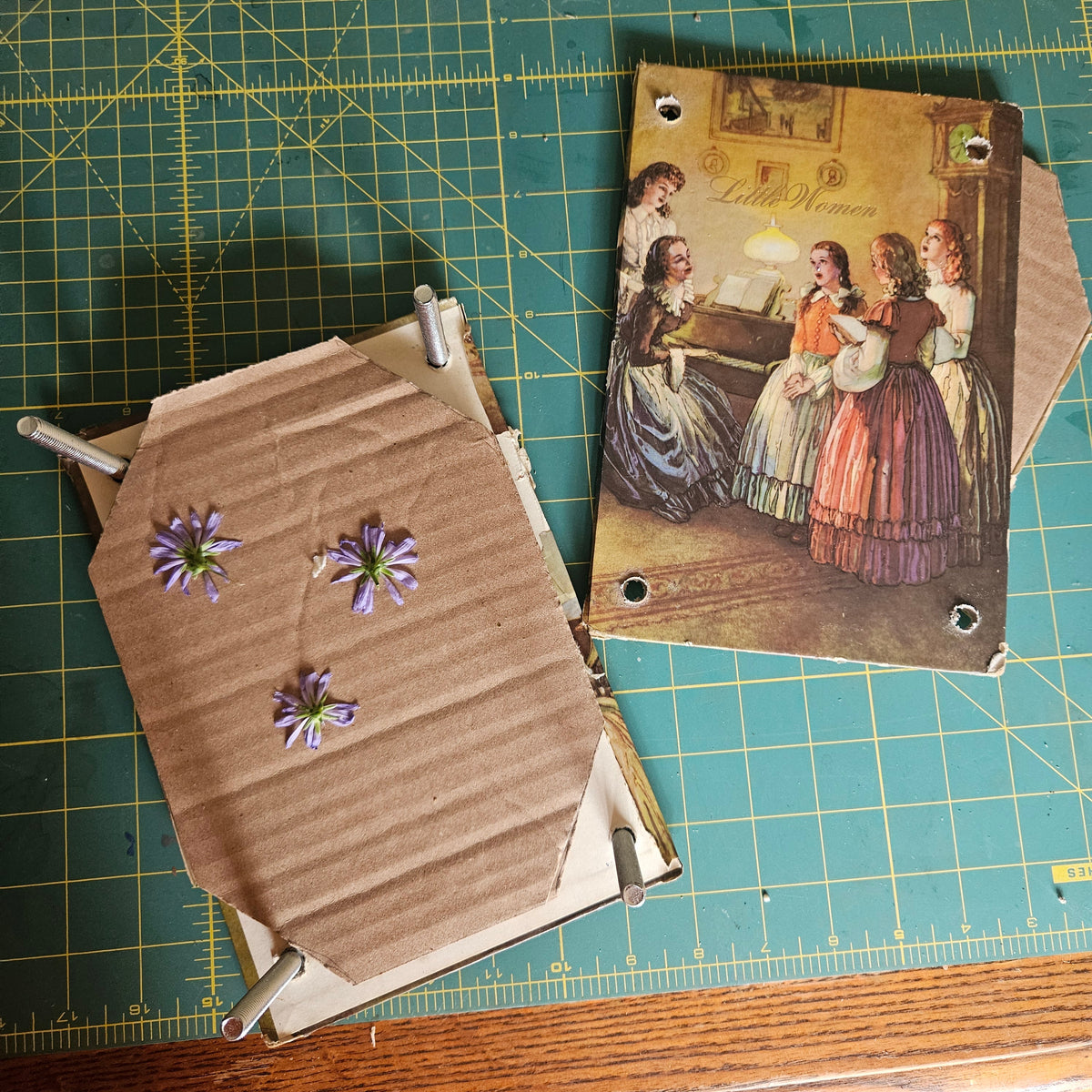 9/14 Rooted Creative Circle- Upcycled Flower Press