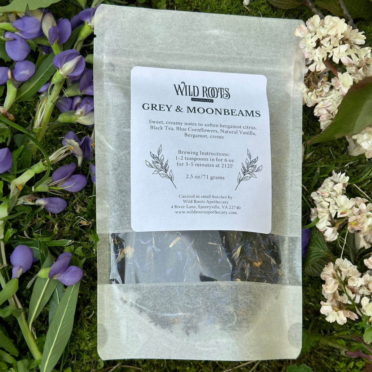 Grey and Moonbeams—Wild Roots Apothecary