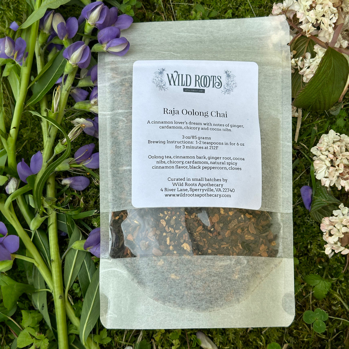 Spiced Oolong Chai (Raja Oolong Chai)—Wild Roots Apothecary