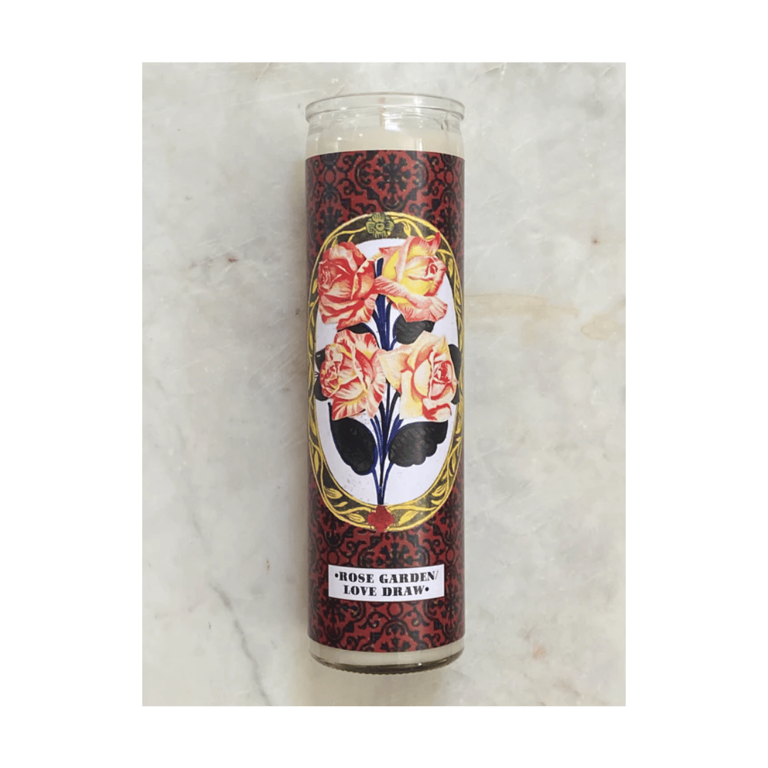 Rose Garden/Love Draw Altar Candle
