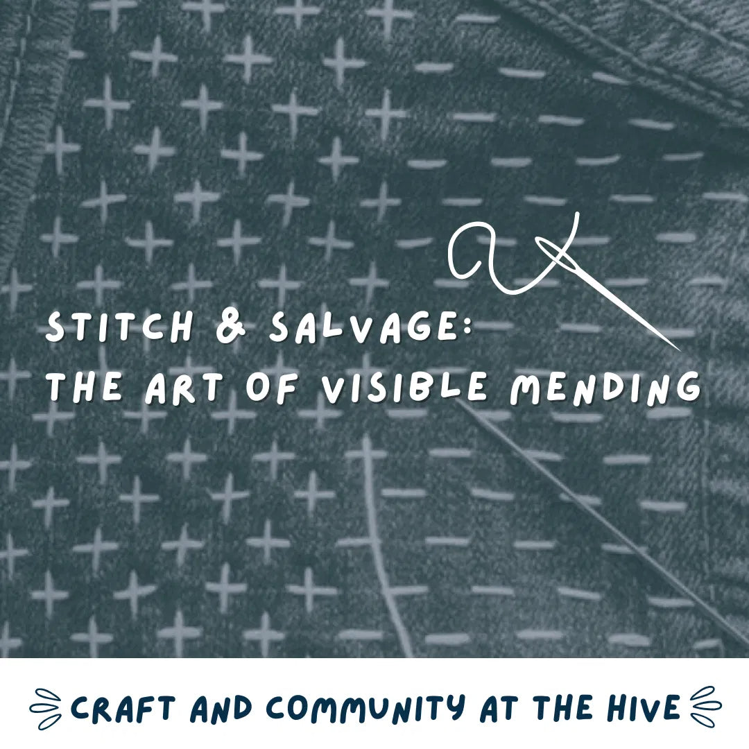 Stitch &amp; Salvage: The Art of Visible Mending