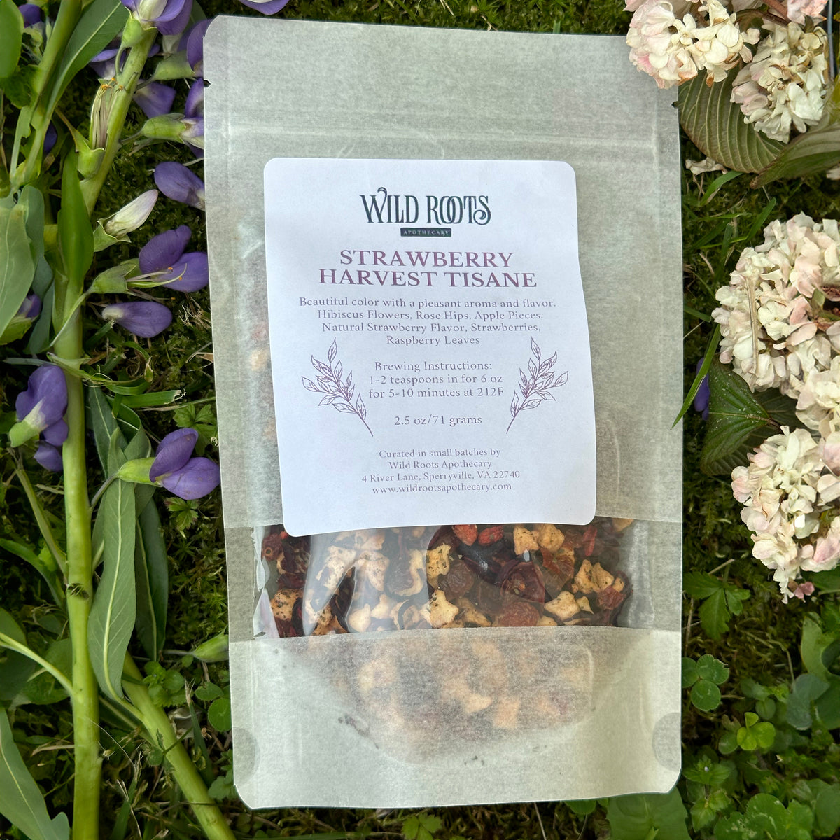 Strawberry Harvest Tisane—Wild Roots Apothecary