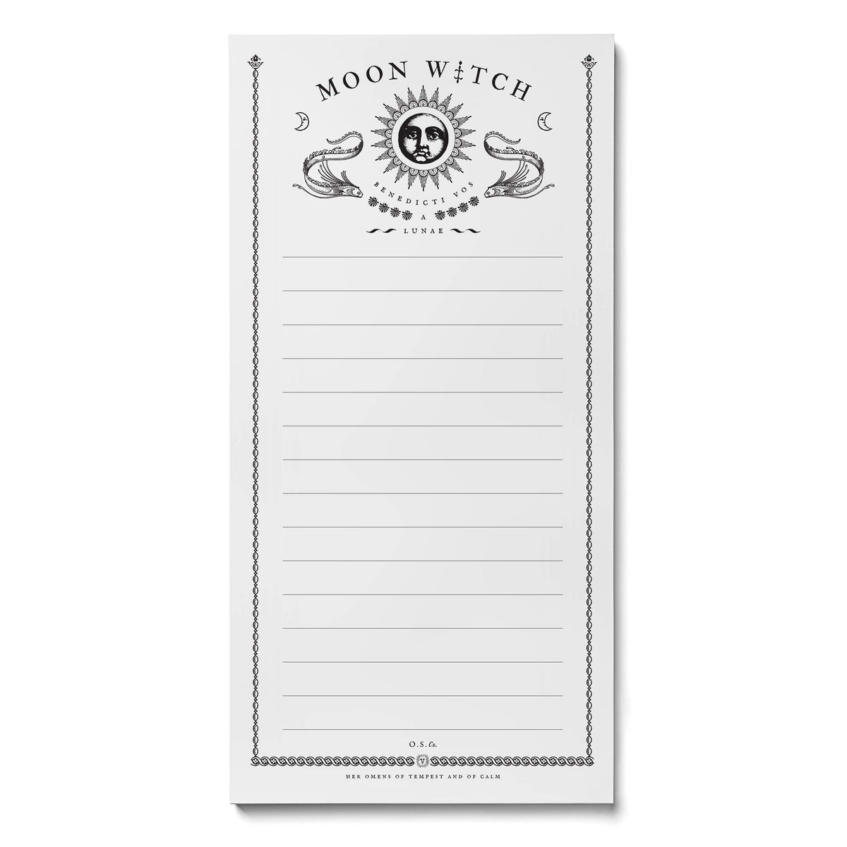 Moon Witch Notepad
