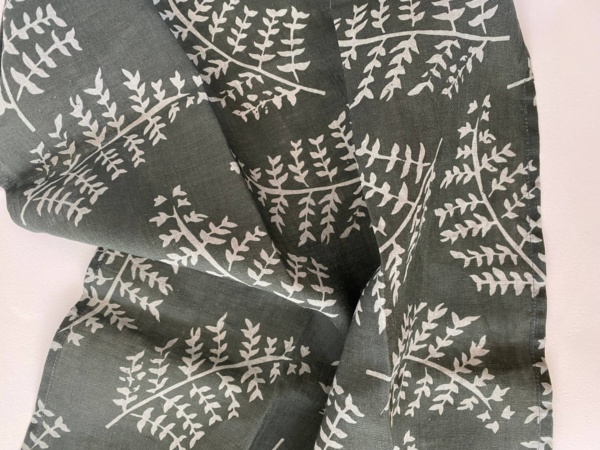 Fern - Linen Tea Towel