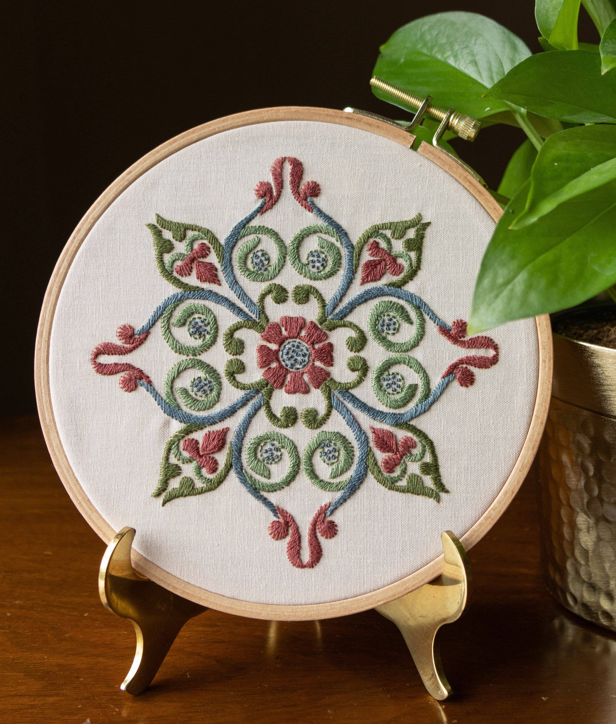 Georgian Rose Embroidery Kit