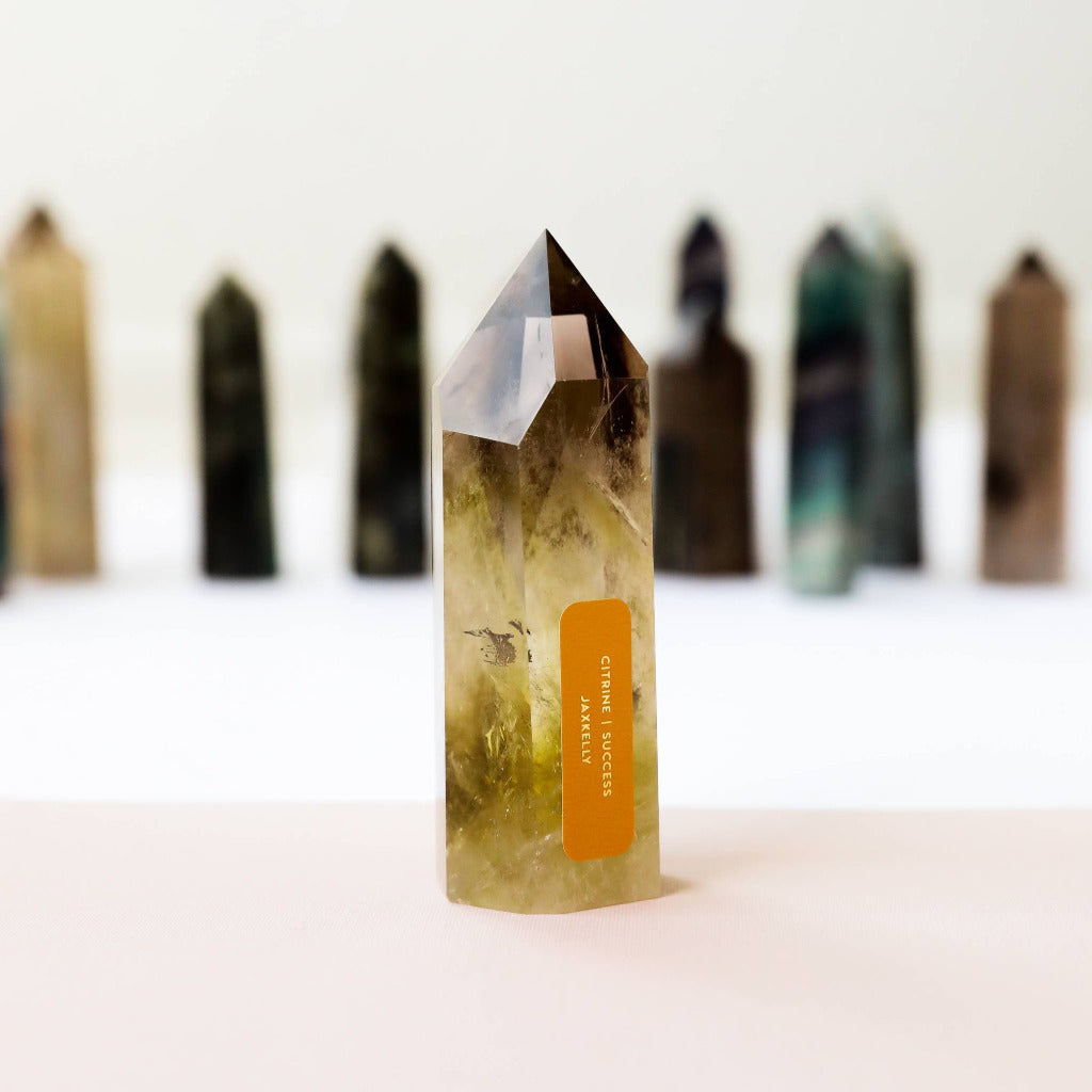 Citrine Crystal Point
