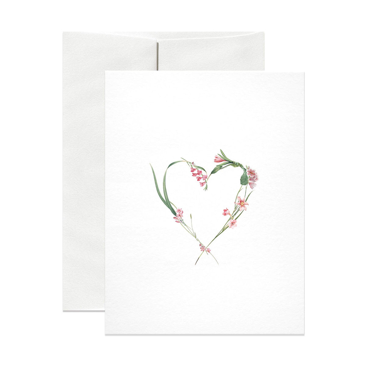 Mima&#39;s Rose Heart Card by Open Sea