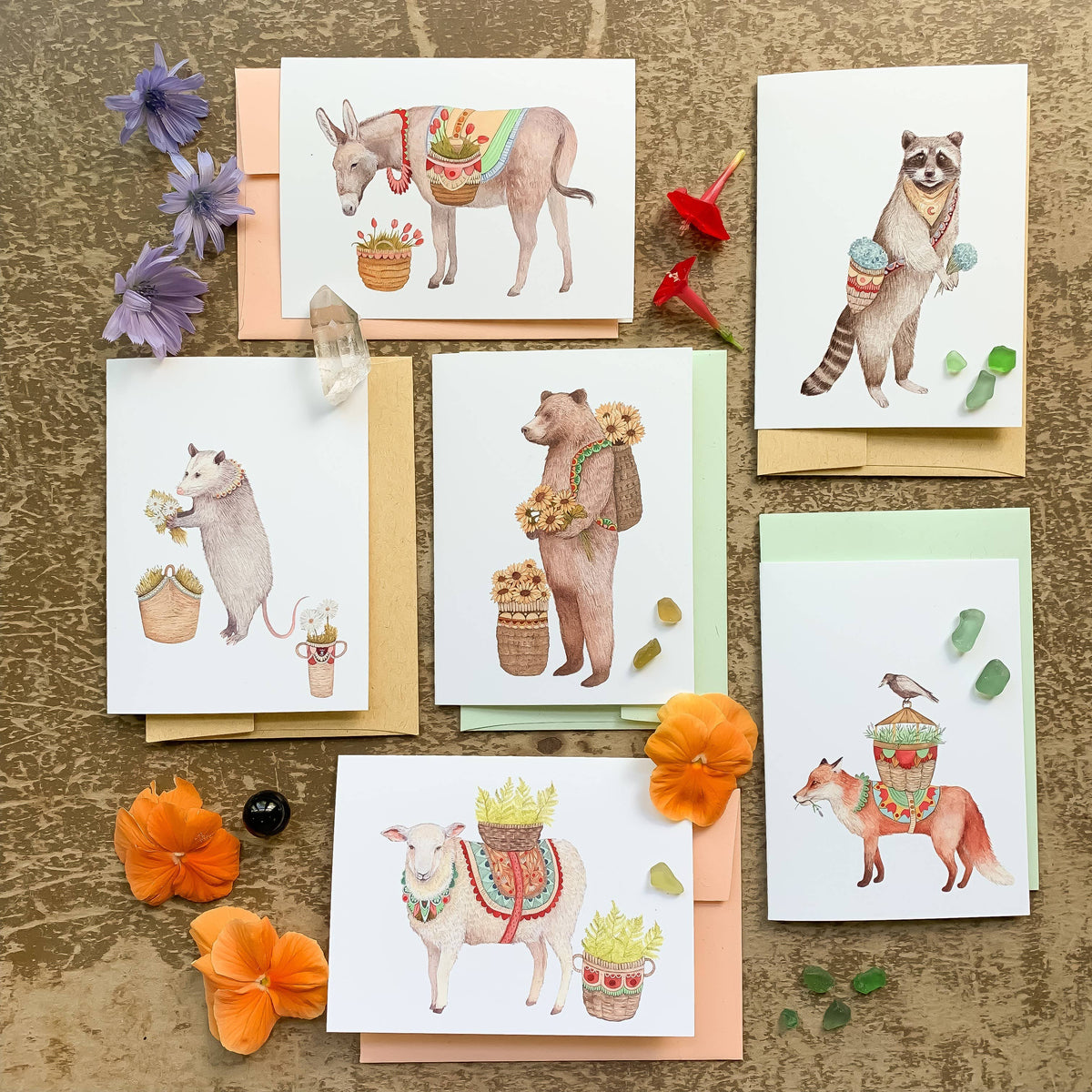 Flower Messengers - Small Card Pack