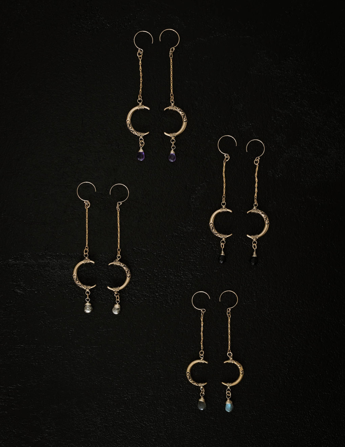 Moon Majesty Earrings - Trollbinde