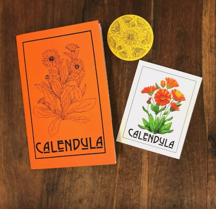 Calendula Zine by Kathi Langelier