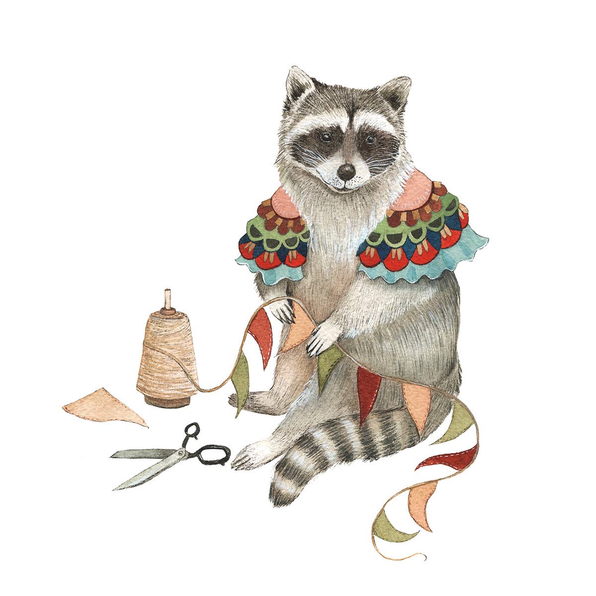 Cedric&#39;s Banner: Woodland Garden (8&quot; x 10&quot; Print)