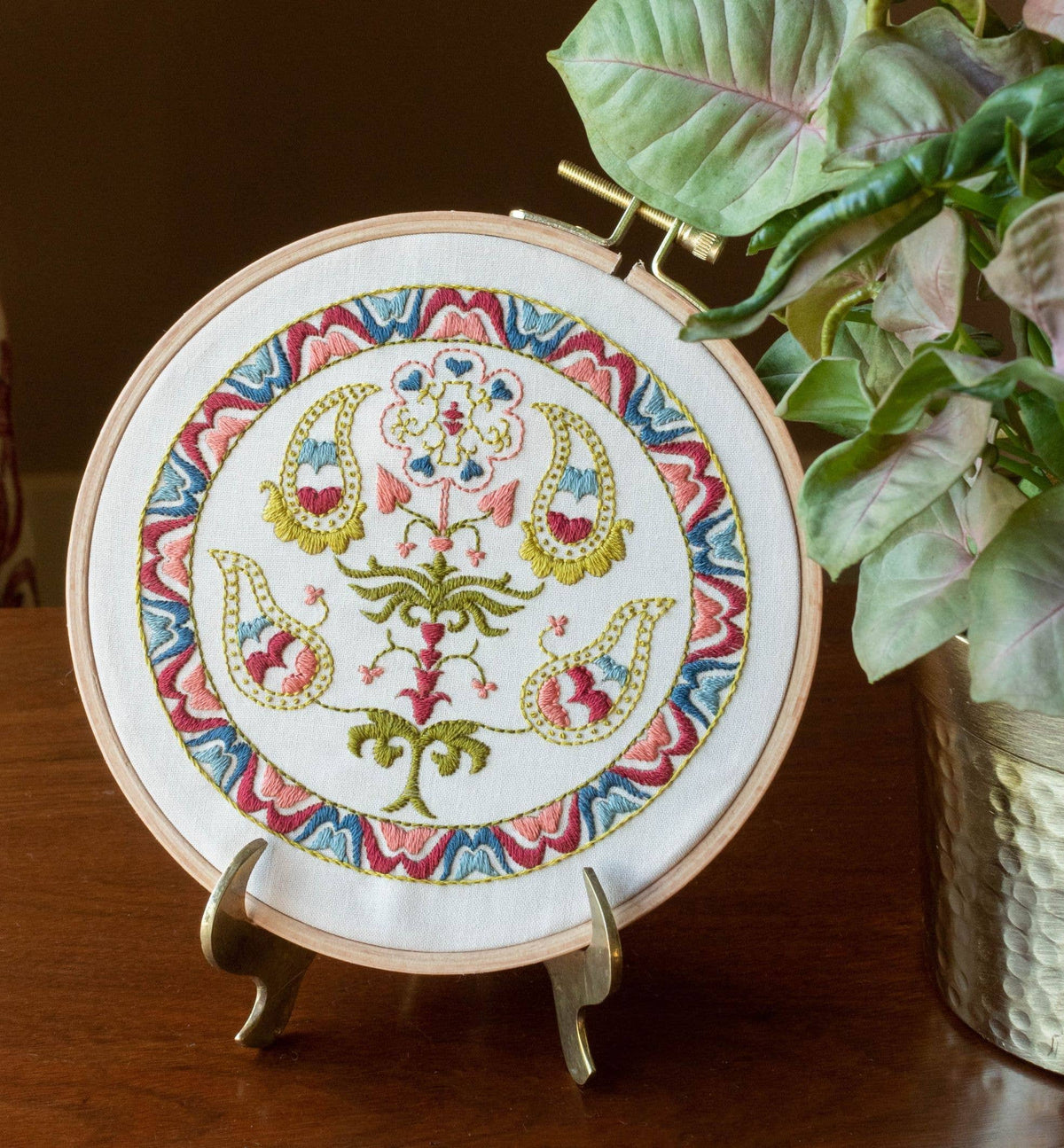 Tree of Life Embroidery Kit by Avlea Folk Embroidery