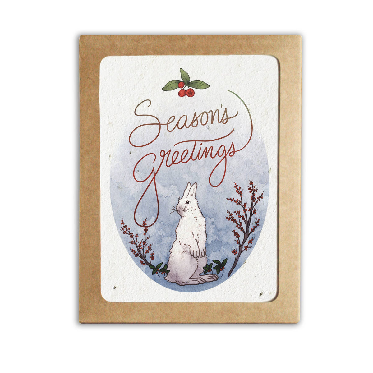 Winter Holiday Plantable Seed Card Set