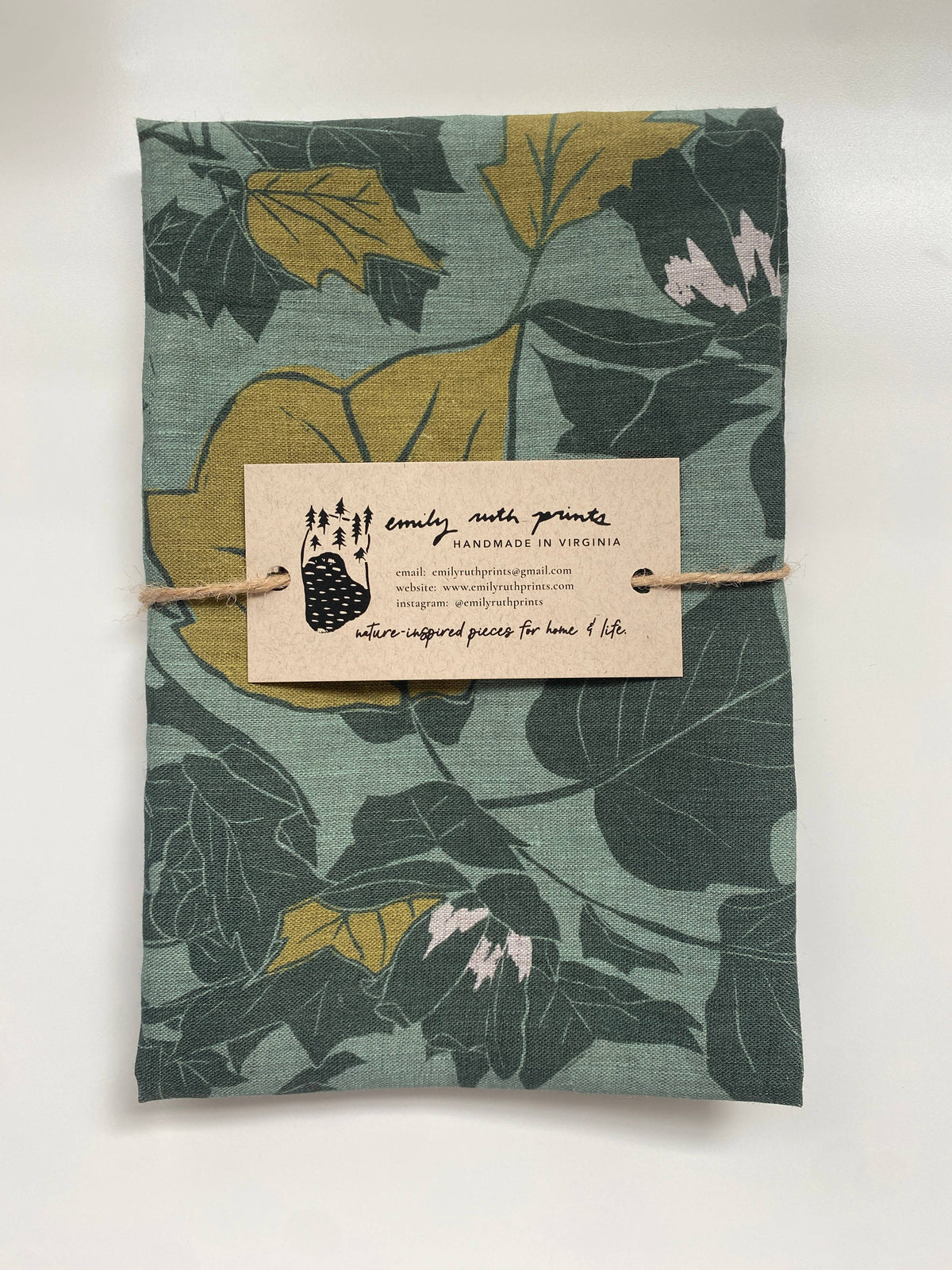 Tulip Poplar Linen Tea Towel