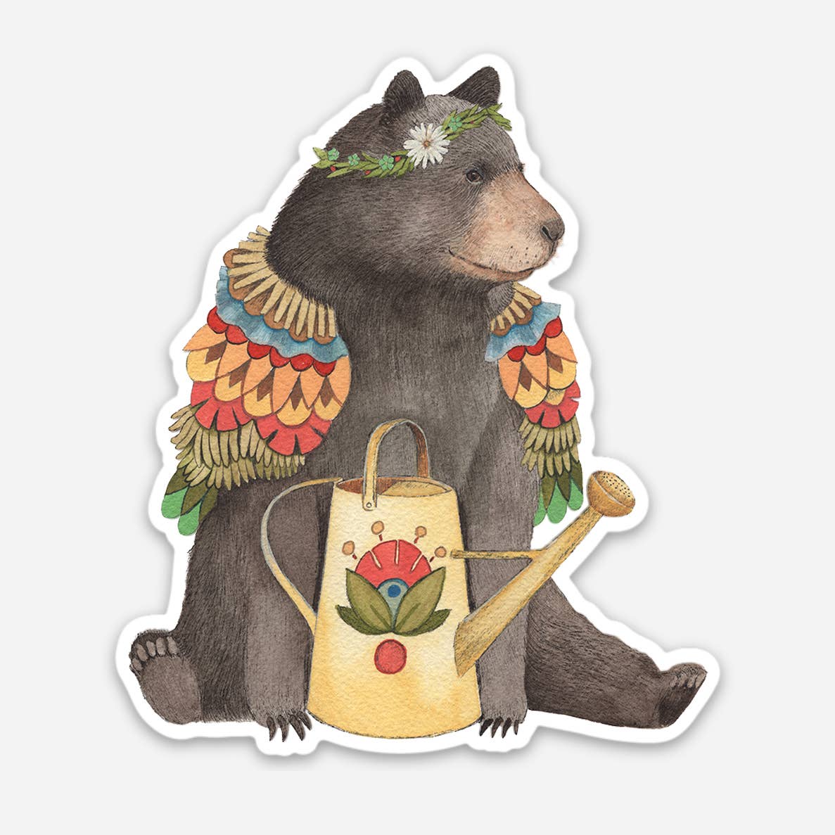 Bernice&#39;s Watering Can Sticker