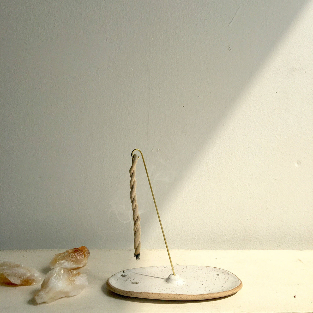 Pottery Ceramic Rope Incense Burner