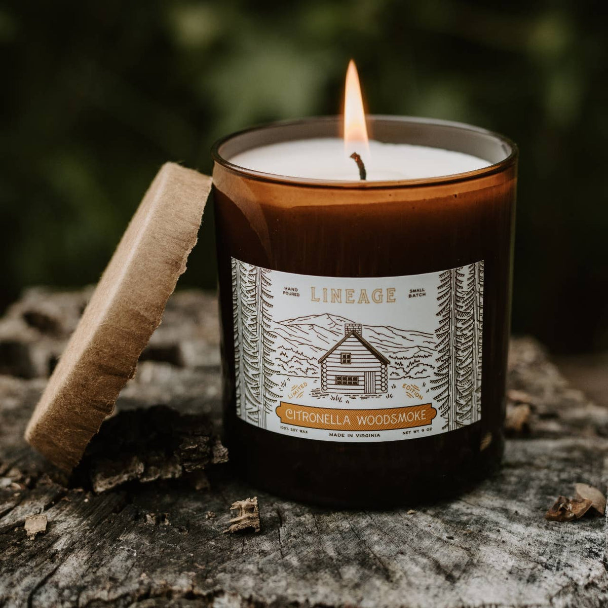 Citronella Woodsmoke Candle