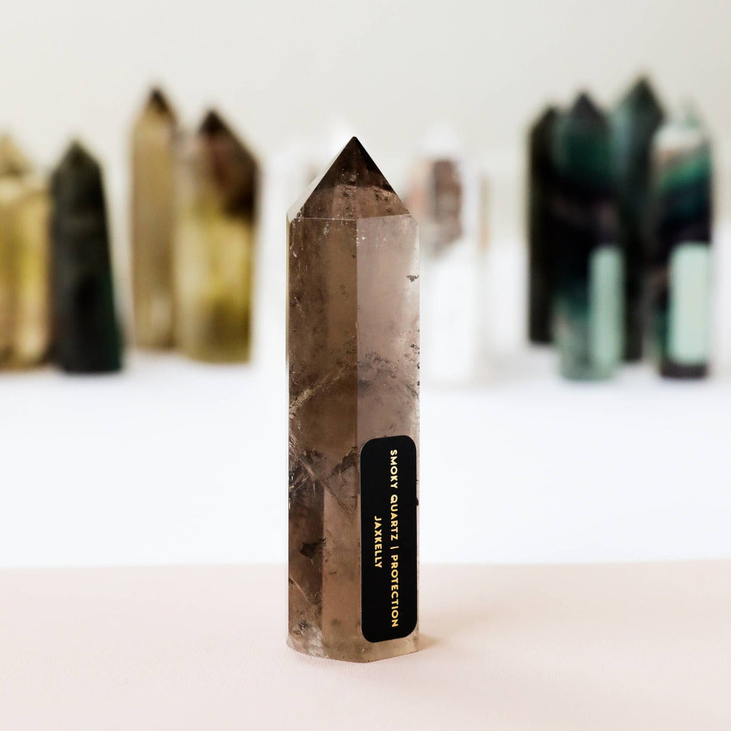 Smoky Quartz Crystal Point