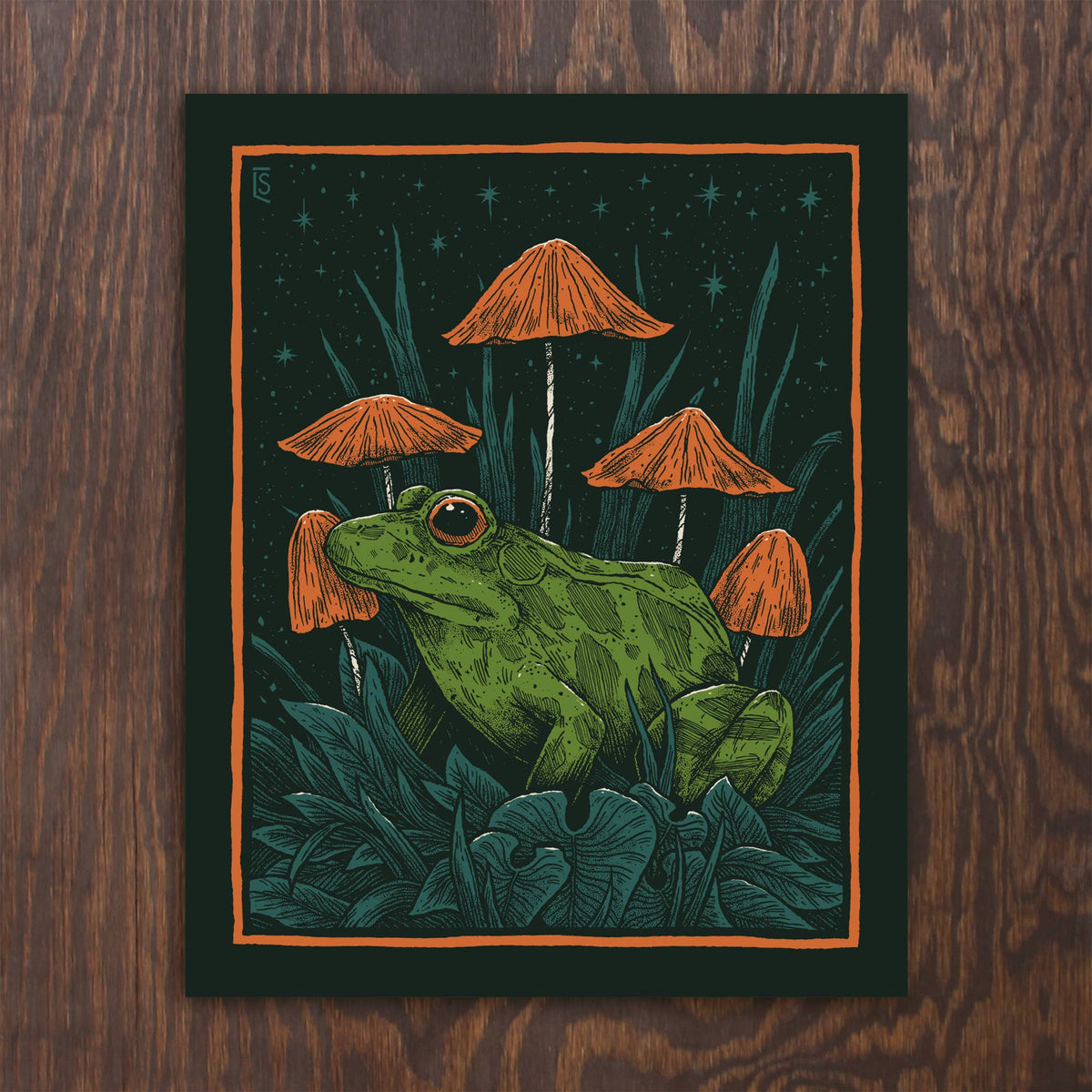 Mushroom Frog
