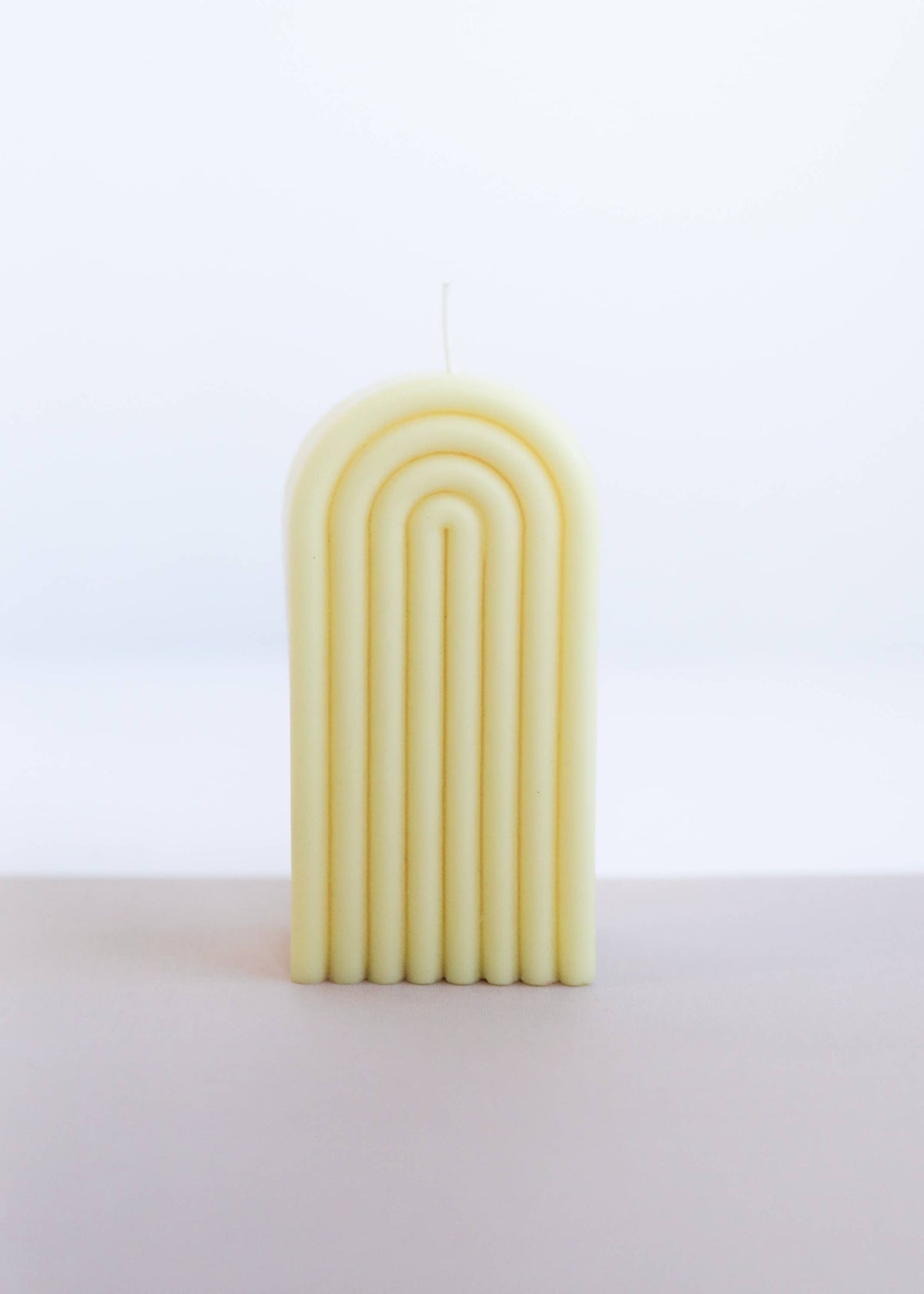 Tall Arch Butter Candle