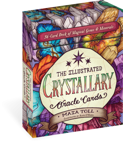 The Illustrated Crystallary Oracle Cards: 36-Card Deck of Magical Gems &amp; Minerals