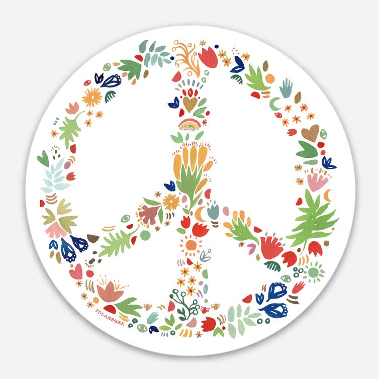 Peace Sticker