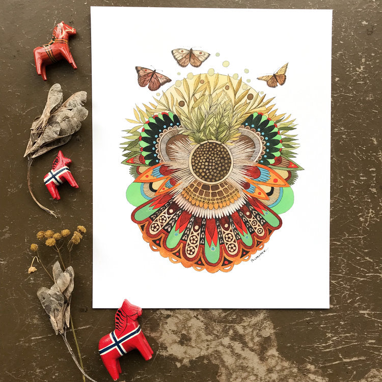 Flutter: Collector (8&quot; x 10&quot; Print)