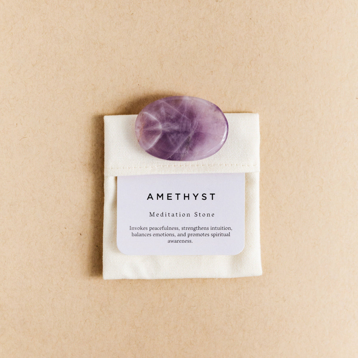 Amethyst - Meditation Stone