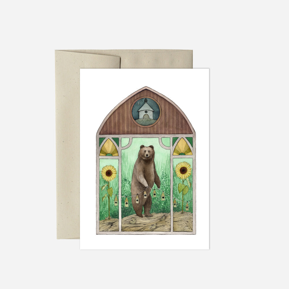 A Sunflower Home Card