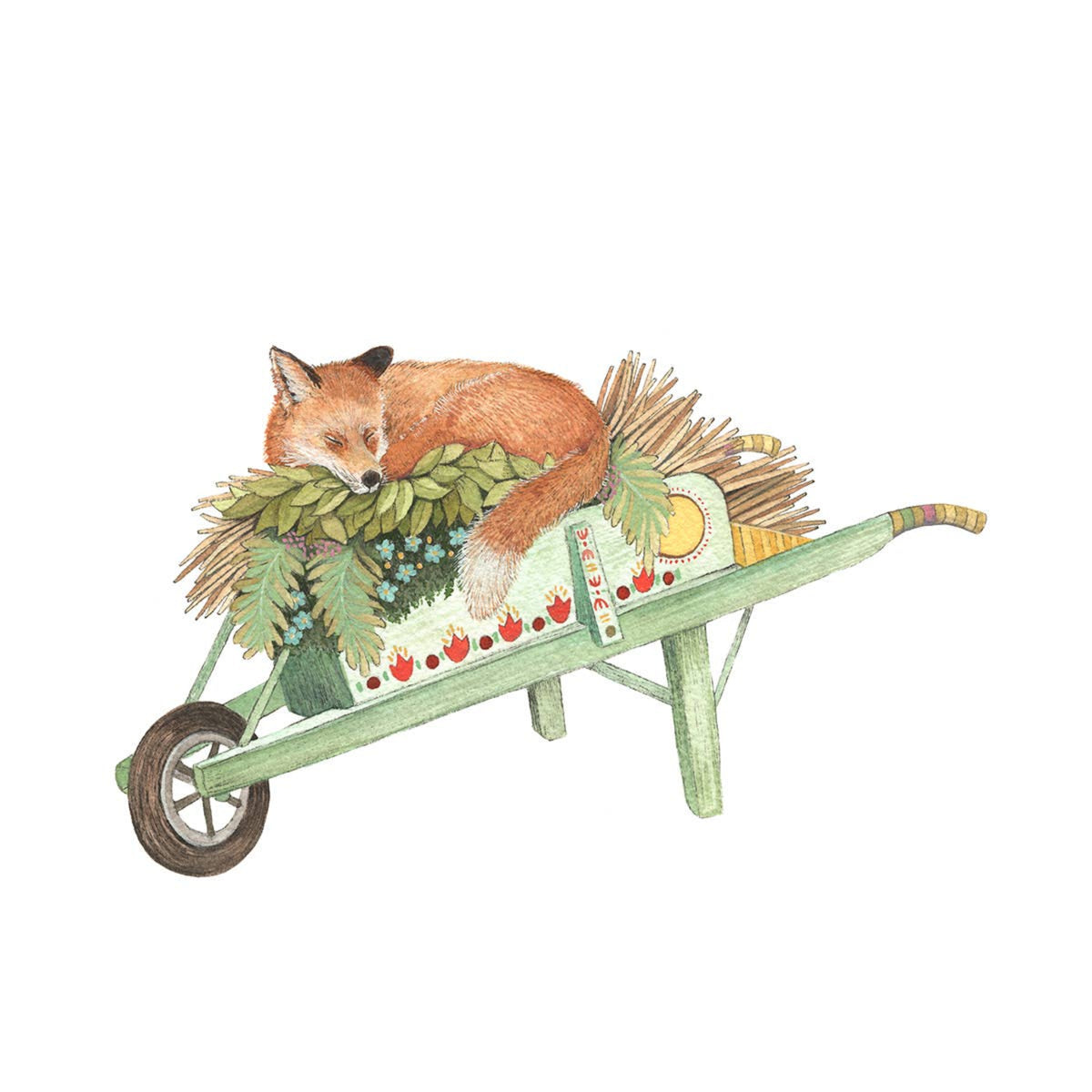 Benjamin and the Wheelbarrow