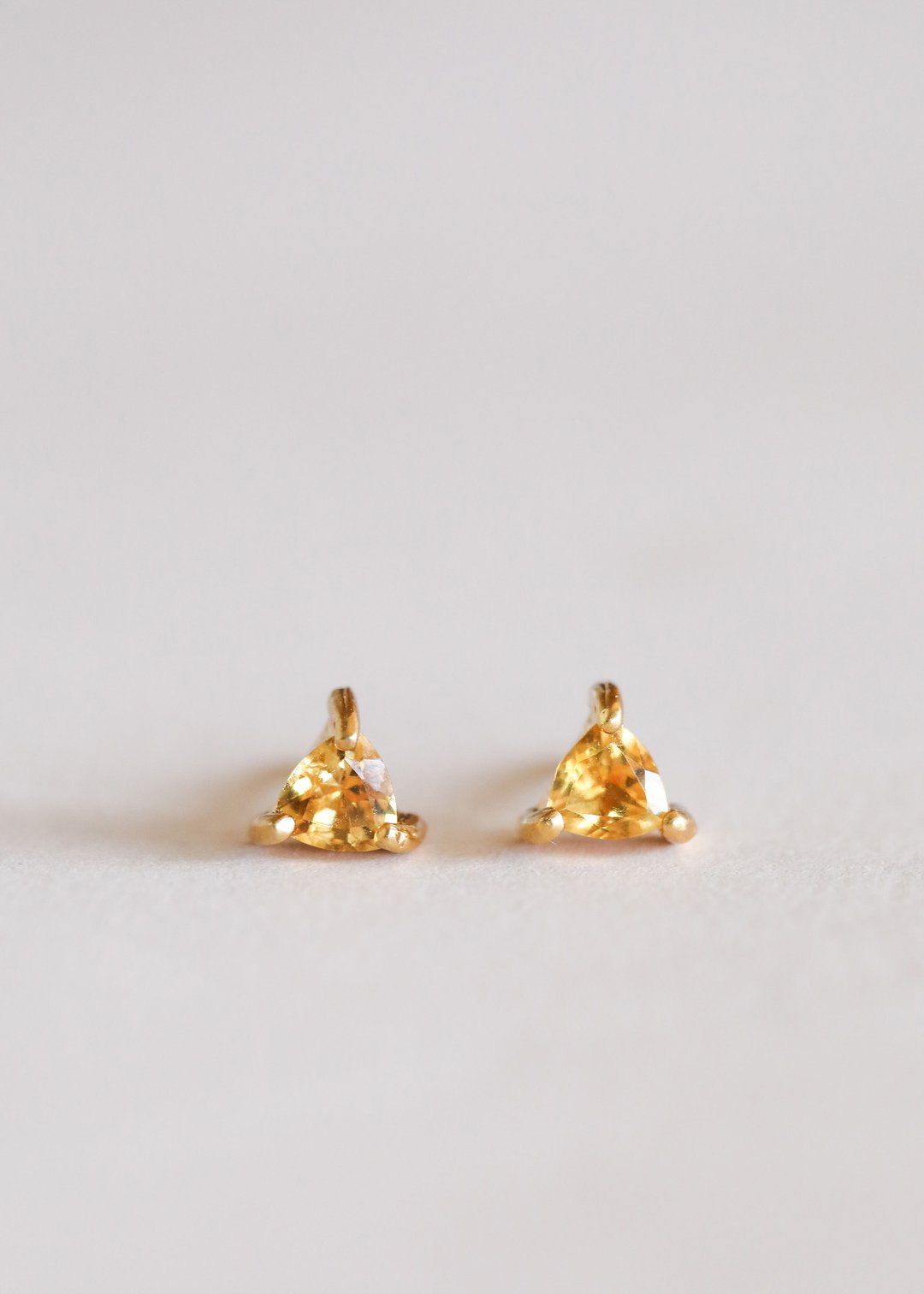 Citrine Mini Energy Gems Earrings