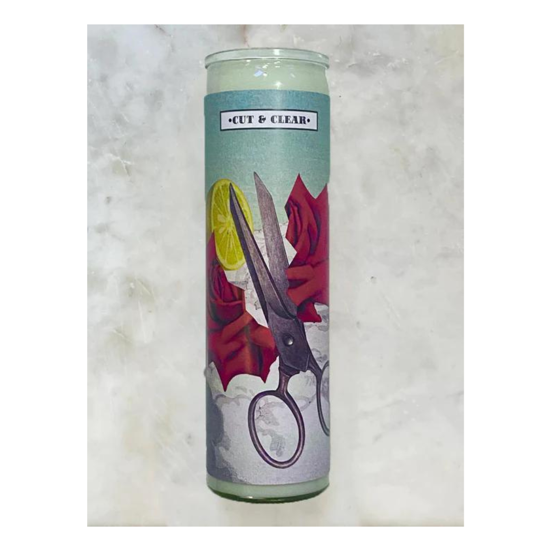 Cut &amp; Clear Altar Candle