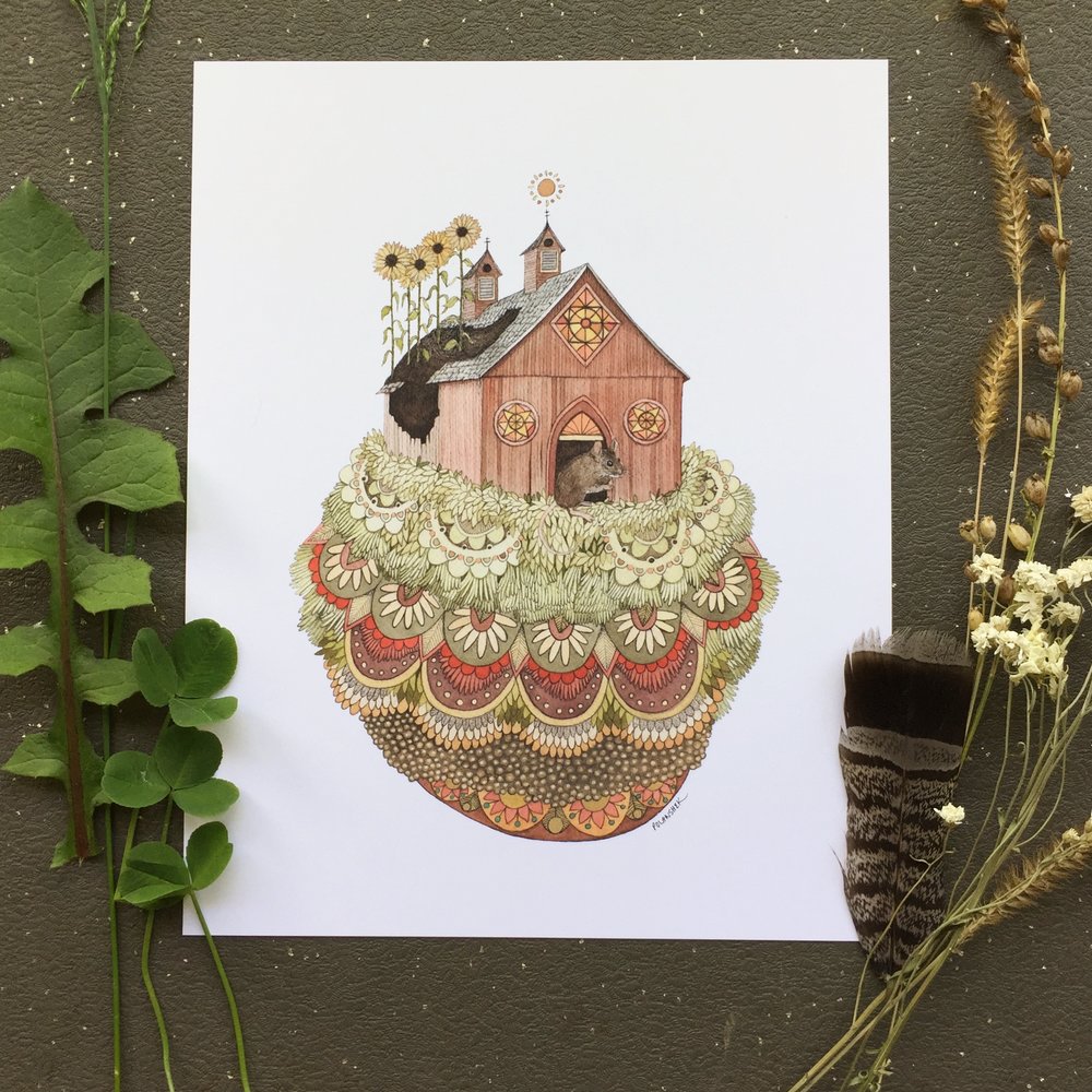 Sunflowers: Collector (8&quot; x 10&quot; Print)