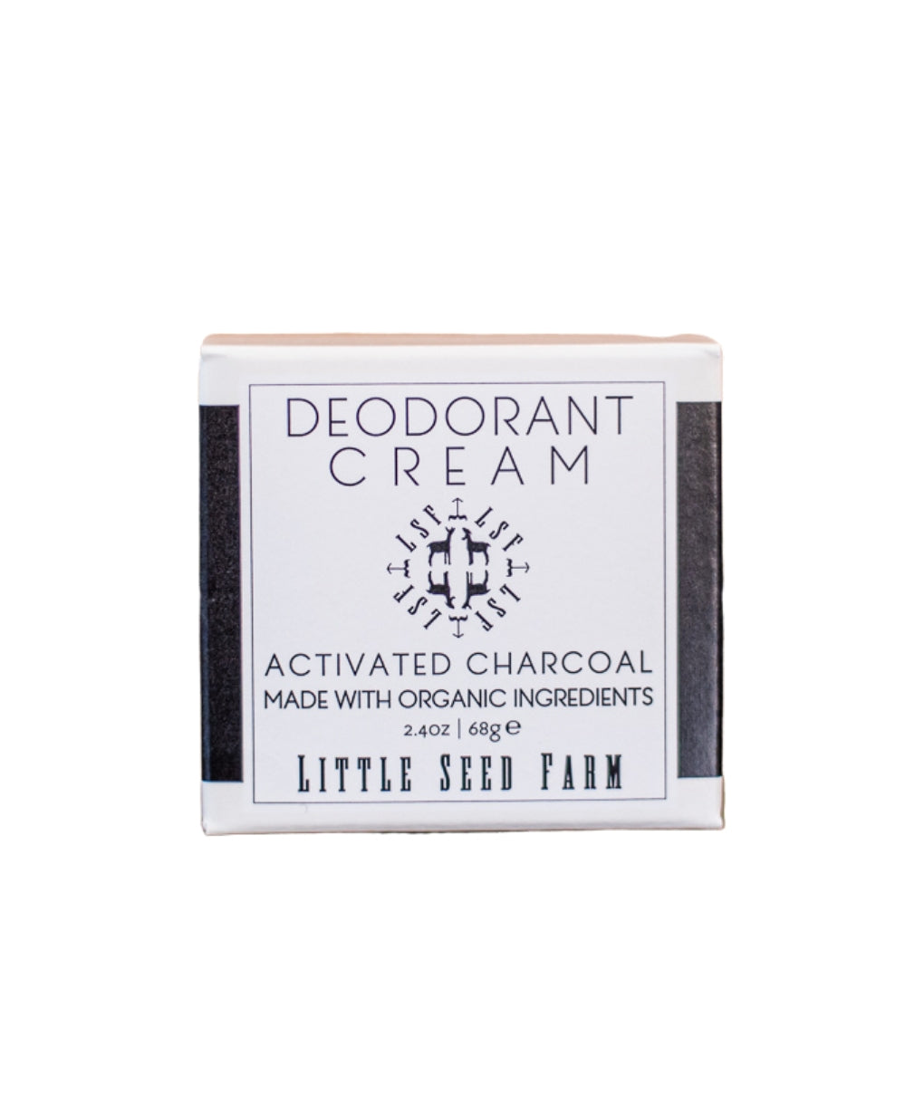 Activated Charcoal Deodorant Cream